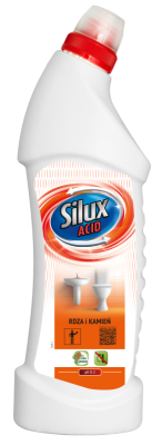 SILUX WC GEL ACID - PROSTŘEDEK PRO ODSTRANĚNÍ KAMENE A RZI V SANITÁRNÍCH ZAŘÍZENÍCH