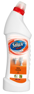 SILUX WC GEL ACID - PROSTŘEDEK PRO ODSTRANĚNÍ KAMENE A RZI V SANITÁRNÍCH ZAŘÍZENÍCH