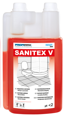 SANITEX V- ŚRODEK DO SANITARIATÓW- BIEŻĄCE CZYSZCZENIE
