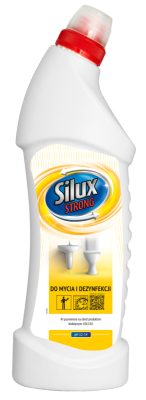 SILUX WC GEL STRONG - ČISTICÍ A DEZINFEKČNÍ PROSTŘEDEK PRO SANITÁRNÍ ZAŘÍZENÍ