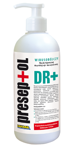 Preseptol DR+ - higieniczna dezynfekcja rąk