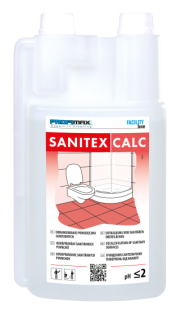 SANITEX CALC- ŚRODEK DO SANITARIATÓW 1 L (W EDYCJI)
