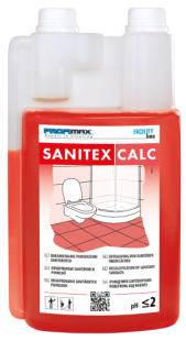 SANITEX CALC- ŚRODEK DO SANITARIATÓW 1 L (W EDYCJI)