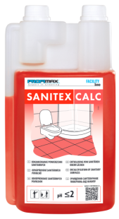 SANITEX CALC- ŚRODEK DO SANITARIATÓW 1 L (W EDYCJI)