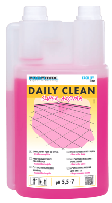 DAILY CLEAN Super Aroma - PRO RUČNÍ MYTÍ PODLAH - marseillské mýdlo 